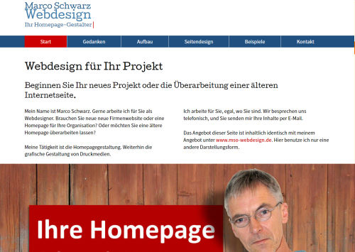 Marco Schwarz Webdesign